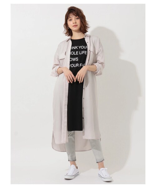 YECCA VECCA（イェッカヴェッカ）の「カットオフストレッチデニムパンツ（パンツ・ライトグレー/インディゴ・S/M/L）」の2枚目の写真