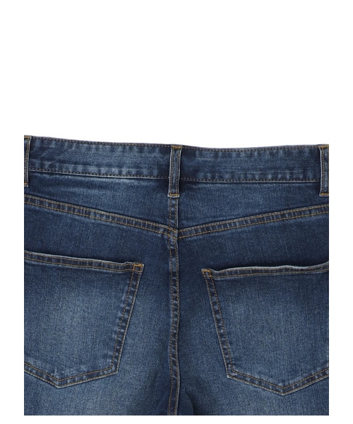 YECCA VECCA（イェッカヴェッカ）の「カットオフストレッチデニムパンツ（パンツ・ライトグレー/インディゴ・S/M/L）」の13枚目の写真