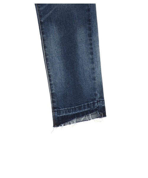 YECCA VECCA（イェッカヴェッカ）の「カットオフストレッチデニムパンツ（パンツ・ライトグレー/インディゴ・S/M/L）」の12枚目の写真