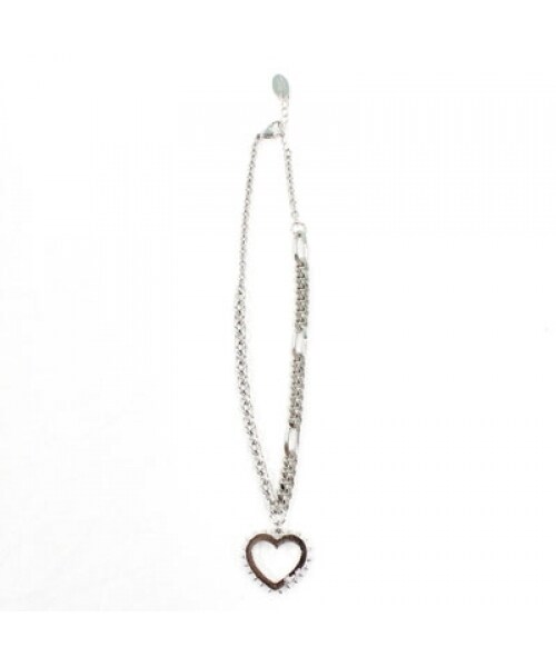 RNA(アールエヌエー)の「トゲハートネックレス(アクセサリー・レディース・シルバー/ゴールド・F)」の3枚目の写真