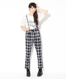 repipi armario | サスツキチェックパンツ(パンツ)