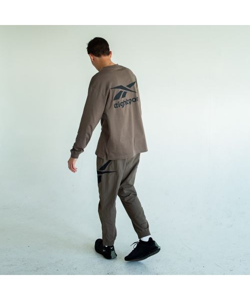 目立つ傷汚れなし】Reebok x eightyone トラックパンツ 黒 M Reebok