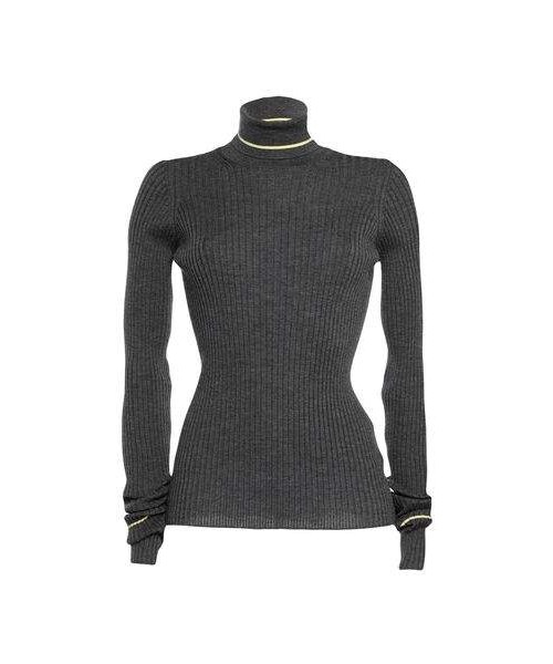 Maison Margiela(メゾンマルジェラ)の「Maison Margiela MAISON MARGIELA Turtleneck(ニット/セーター・レディース・Black/Gray・L/M/S/XL/XS)」の1枚目の写真