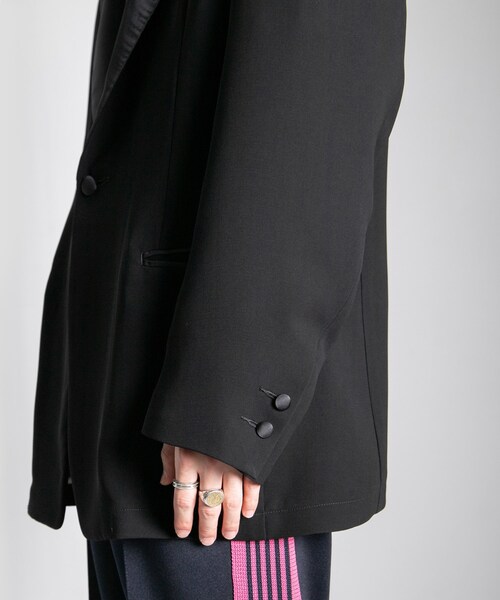ジャケット・アウター NEEDLES TUXEDO JACKET Needles（ニードルス）の「Needles Tuxedo Jacket - Poly