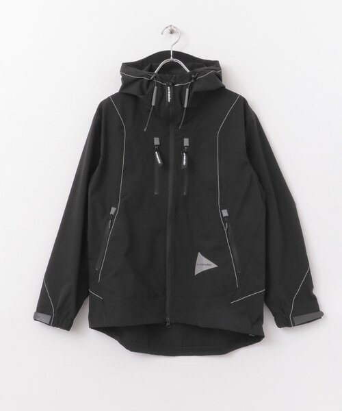and wander（アンドワンダー）の「and wander UV shield jacket