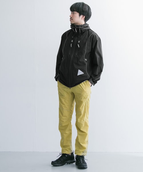and wander（アンドワンダー）の「and wander UV shield jacket