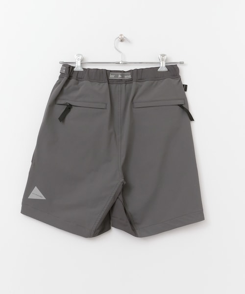 and wander（アンドワンダー）の「and wander trek short pants