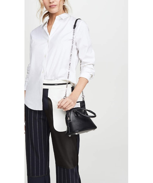Maison Margiela(メゾンマルジェラ)の「Maison Margiela Satchel Bag(ショルダーバッグ・レディース・Black・One Size)」の2枚目の写真