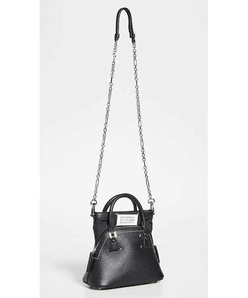 Maison Margiela(メゾンマルジェラ)の「Maison Margiela Satchel Bag(ショルダーバッグ・レディース・Black・One Size)」の5枚目の写真