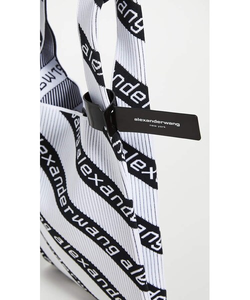 alexanderwang(アレキサンダーワン)の「Alexander Wang Knit Medium Shopper Bag(トートバッグ・レディース・White・One Size)」の3枚目の写真