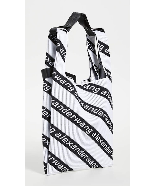 alexanderwang(アレキサンダーワン)の「Alexander Wang Knit Medium Shopper Bag(トートバッグ・レディース・White・One Size)」の5枚目の写真