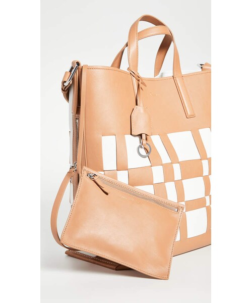 3.1 Phillip Lim（スリーワンフィリップリム）の「3.1 Phillip Lim Odita Modern Lattice Shopper Bag（トートバッグ・レディース・Brown・One Size）」の5枚目の写真