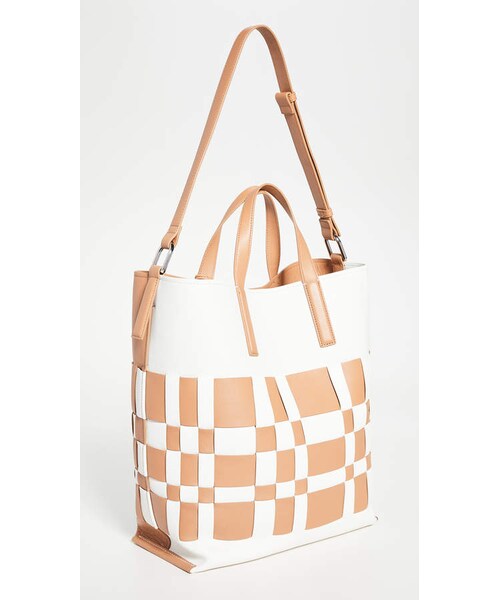 3.1 Phillip Lim（スリーワンフィリップリム）の「3.1 Phillip Lim Odita Modern Lattice Shopper Bag（トートバッグ・レディース・Brown・One Size）」の6枚目の写真