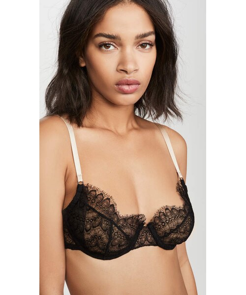 Kiki de Montparnasse（キキドモンパルナス）の「Kiki De Montparnasse All Over Lace Demi Bra（ブラジャー・レディース・Black・36b/32b/32c/34c/36c/32d/34d）」の3枚目の写真