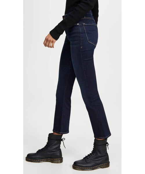 Frame（フレーム）の「Frame Le Crop Mini Boot Jeans（デニムパンツ・レディース・Blue・23/24/25/26/27/28/29/30/31/32）」の2枚目の写真