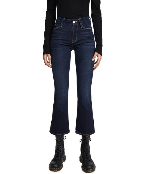 Frame（フレーム）の「Frame Le Crop Mini Boot Jeans（デニムパンツ・レディース・Blue・23/24/25/26/27/28/29/30/31/32）」の3枚目の写真