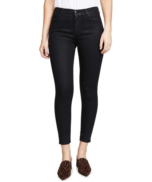J BRAND（ジェイブランド）の「J Brand Alana High Rise Crop Skinny Jeans（デニムパンツ・レディース・Black・23/24/25/26/27/28/29/30/31/32）」の6枚目の写真