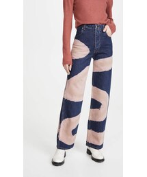 Eckhaus Latta Wide Leg Jeans - デニムパンツ