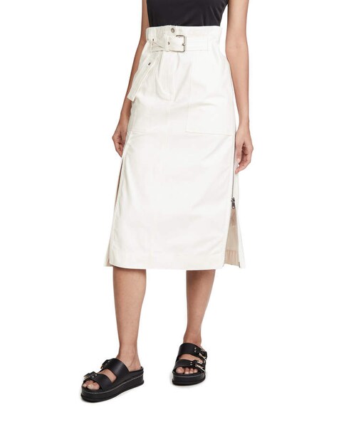 3.1 Phillip Lim（スリーワンフィリップリム）の「3.1 Phillip Lim Betled Cargo Midi Skirt（スカート・レディース・White・0/2/4/6/8/10）」の2枚目の写真