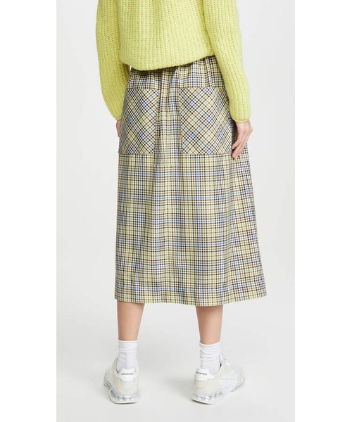 tibi(ティビ)の「Tibi Smocked Waistband Full Skirt(スカート・レディース・Beige・0/2/4/8/12)」の6枚目の写真