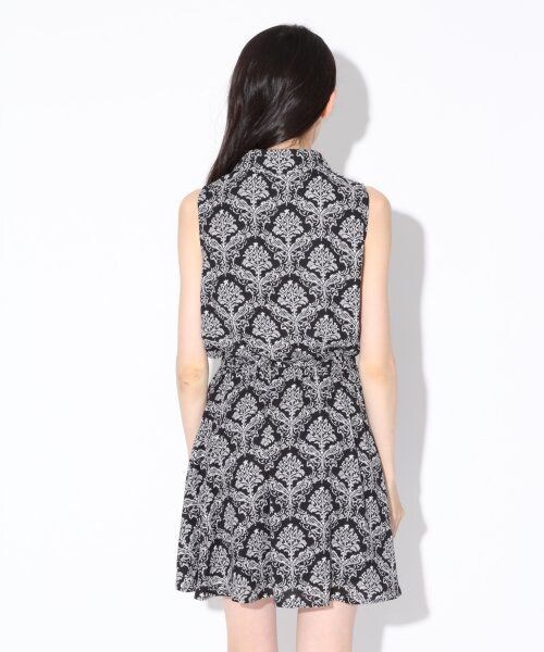 repipi armario（レピピ アルマリオ）の「★新作★ダマスクガラワンピース（ワンピース/ドレス・レディース・ホワイト/ブラック・ＸＳ/Ｍ）」の4枚目の写真