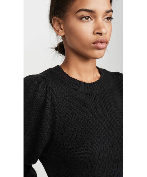 525 America(525アメリカ)の「525 America Puff Sleeve Crew Pullover(ニット/セーター・レディース・Black・XS/S/L)」の6枚目の写真