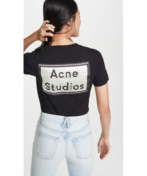 acne studios アクネ  Reverse Label Tシャツ