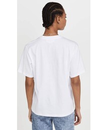 ヴィクトリアベッカム Victoria Beckham 半袖カットソー A20JTS002159A ホワイト サイズ：XS Victoria Beckham(ヴィクトリアベッカム) 半袖カットソー