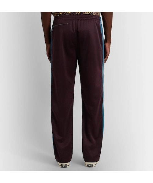Needles(ニードルス)の「Needles Striped Grosgrain-Trimmed Tech-Jersey Track Pants(その他パンツ・メンズ・Red・S/M/L/XL)」の2枚目の写真