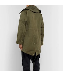 Ten c（テンシー）の「Ten C Microfibre Hooded Fishtail Parka
