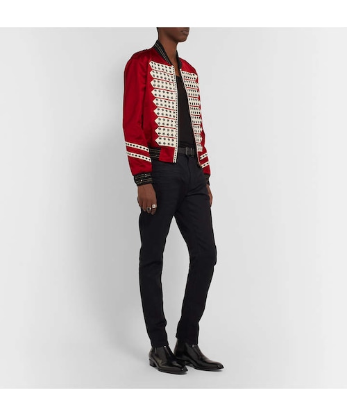 Saint Laurent（サンローラン）の「Saint Laurent Embellished Satin