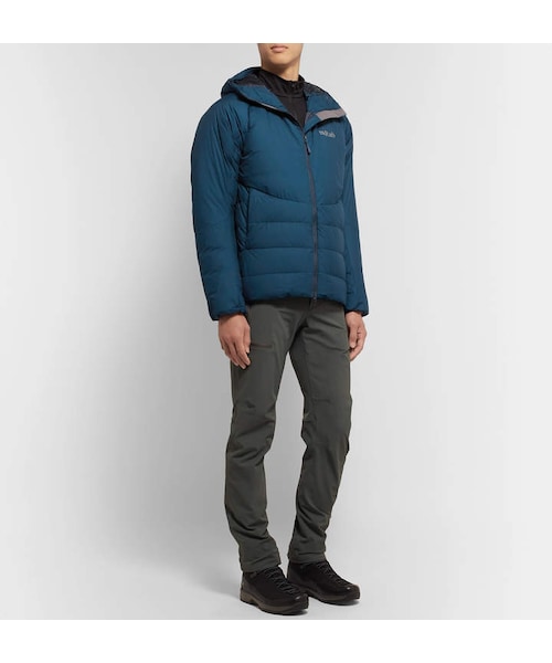 ジャケット・アウター Rab gore-Tex Infinity Down Jacket UKL Rab（ラブ）の「Rab Infinity Light Quilted Gore-Tex Infinium Hooded