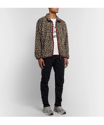 KAPITAL ヒョウ柄 ジャケット KAPITAL LEOPARD FLEECE FULL ZIP BLOUSON JACKET MADE IN JAPAN
