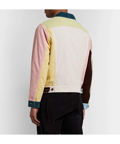 Levi's(リーバイス)の「Levi's Vintage Clothing Soap Box Colour-Block Cotton-Corduroy Trucker Jacket(テーラードジャケット・メンズ・multi・L/XL)」の3枚目の写真