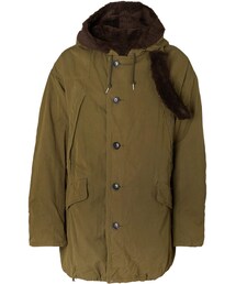 VISVIM | Visvim Wright Fleece-Trimmed Padded Cotton-Blend Parka(ジャケット/アウター)