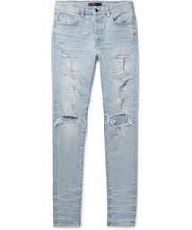 AMIRI | Amiri Thrasher Plus Skinny-Fit Distressed Stretch-Denim Jeans(デニムパンツ)