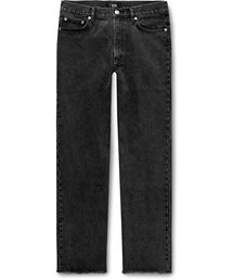 A.P.C. Rudie Slim-Fit Distressed Stonewashed Denim Jeans