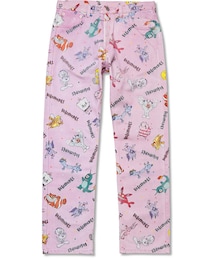 VETEMENTS | Vetements Slim-Fit Printed Denim Jeans(デニムパンツ)