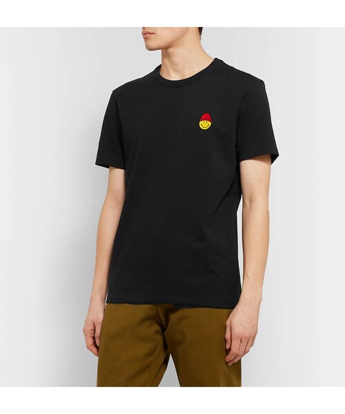 ami（アミ）の「Ami + The Smiley Company Logo-Appliqued