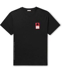 Moncler Genius 7 Moncler Fragment Appliqued Logo-Print Cotton-Jersey T-Shirt