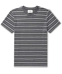 Folk Striped Cotton-Blend T-Shirt