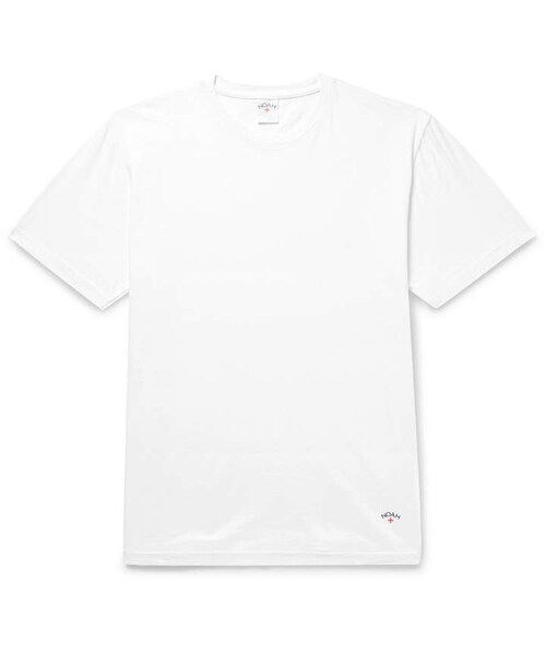 NOAH（ノア）の「Noah Recycled Cotton-Jersey T-Shirt（Tシャツ
