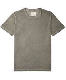 Folk | Folk Assembly Garment-Dyed Organic Cotton-Jersey T-Shirt (Tシャツ/カットソー)