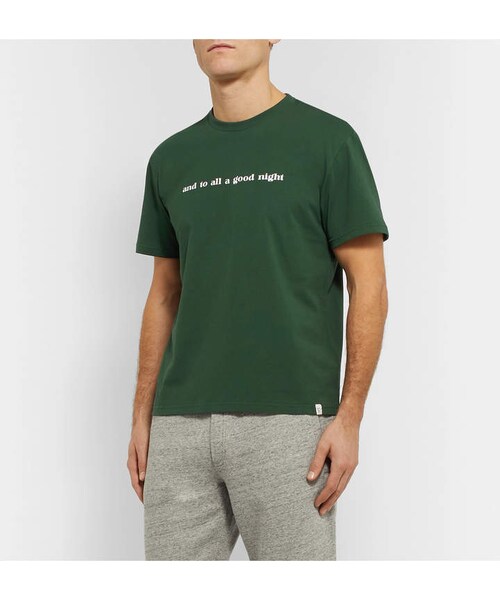 Sleepy Jones（スリーピージョーンズ）の「Sleepy Jones Printed CottonJersey TShirt（T