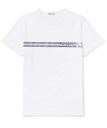 Moncler Slim-Fit Logo-Print Cotton-Jersey T-Shirt