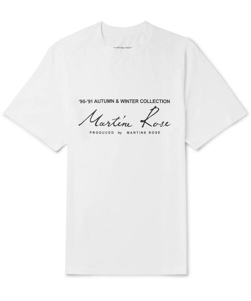 Martine Rose（マーティンローズ）の「Martine Rose Logo-Print Cotton 