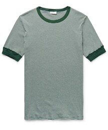 Schiesser Karl-Heinz Slim-Fit Striped Cotton-Jersey T-Shirt