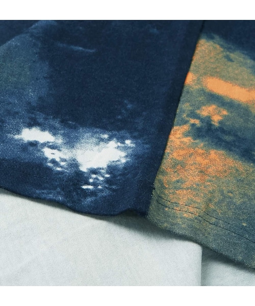 adidas（アディダス）の「Adidas Originals Sprt Logo-Embroidered Printed Cotton-Jersey T-Shirt（Tシャツ/カットソー・メンズ・Blue・S/XXL）」の2枚目の写真