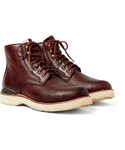 Visvim | Visvim Virgil Burnished-Leather Boots(靴子)