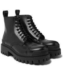 BALENCIAGA | Balenciaga Strike Leather Boots(ブーツ)